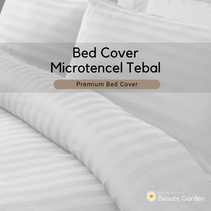 Bedcover Microtencel Only 140X230 & 200X230 Jumbo Tebal 8Oz Selimut Tebal Premium