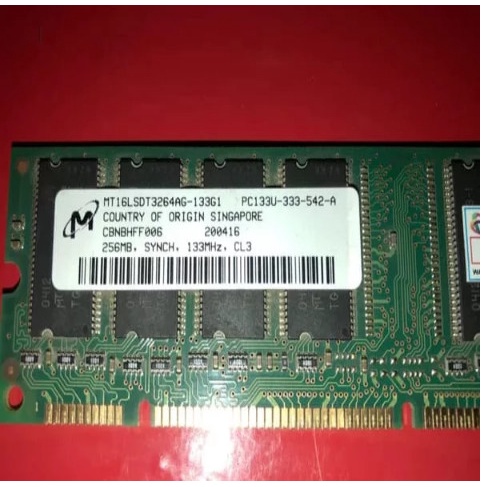 RAM 256 MB Pc133 Fotocopy canon IR 5000-6000-5020-6020