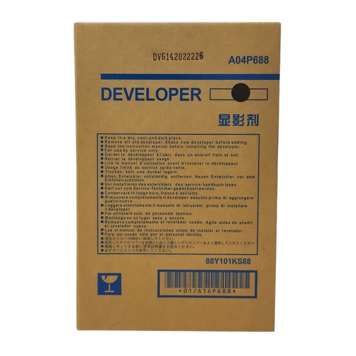Developer DV614 Compatible Konica Minolta Bizhub C1060 C1070 Black
