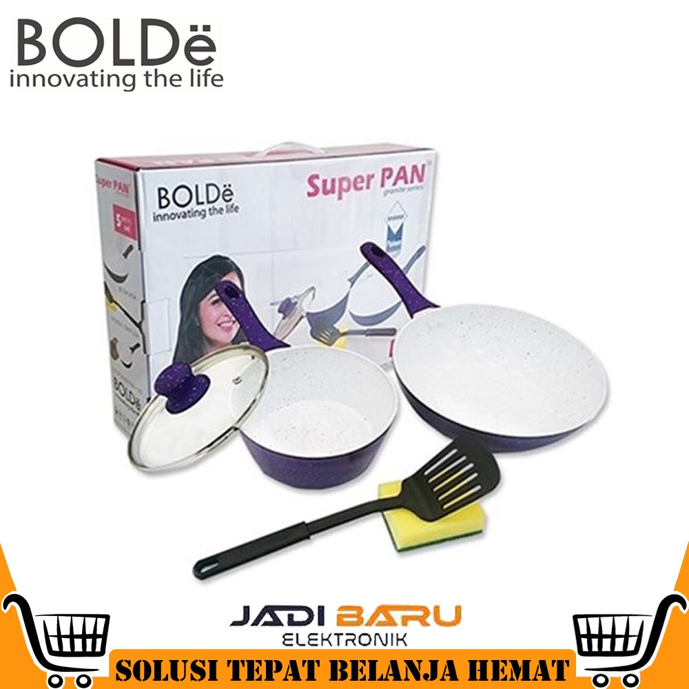 Citayam (READY COD) PANCI SUPERPAN BOLDE UNGU / 1 SET SUPER PAN PURPLE Komplit isi 5 pcs GARANSI