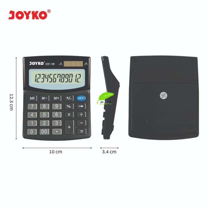 

CALCULATOR / KALKULATOR JOYKO CC-13 / 12 DIGITS [TERBARU[TERLARIS[ORIGINAL[ASLI]