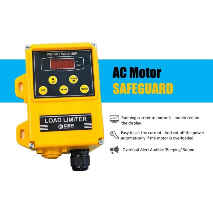 Bagus Load Limiter Overload Limit Switch Cbr Crane Hoist Takel For Ac Motor