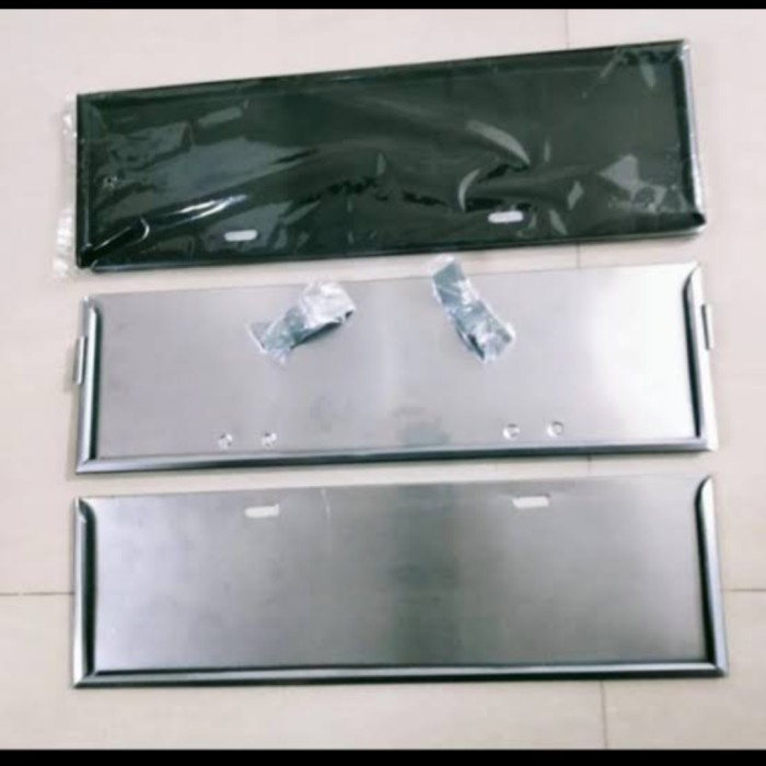 tatakan plat nomor mobil dudukan plat nomor mobil model slip