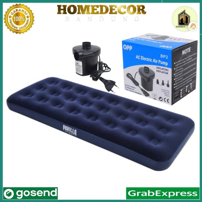 kasur angin pompa sudah dengan pompa elektrik / kasur + pompa