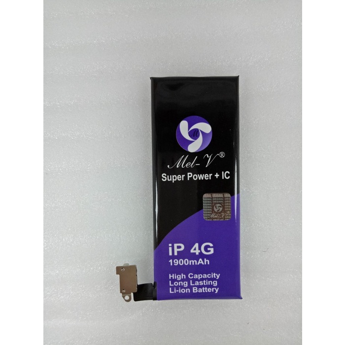 Baterai Batre Double Power + IC Iphone 4G Battery Original