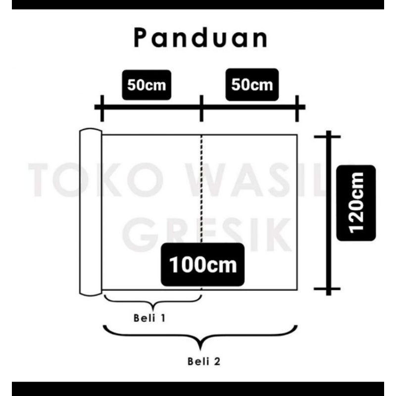 Karpet Lantai Plastik Perlak Vinyl