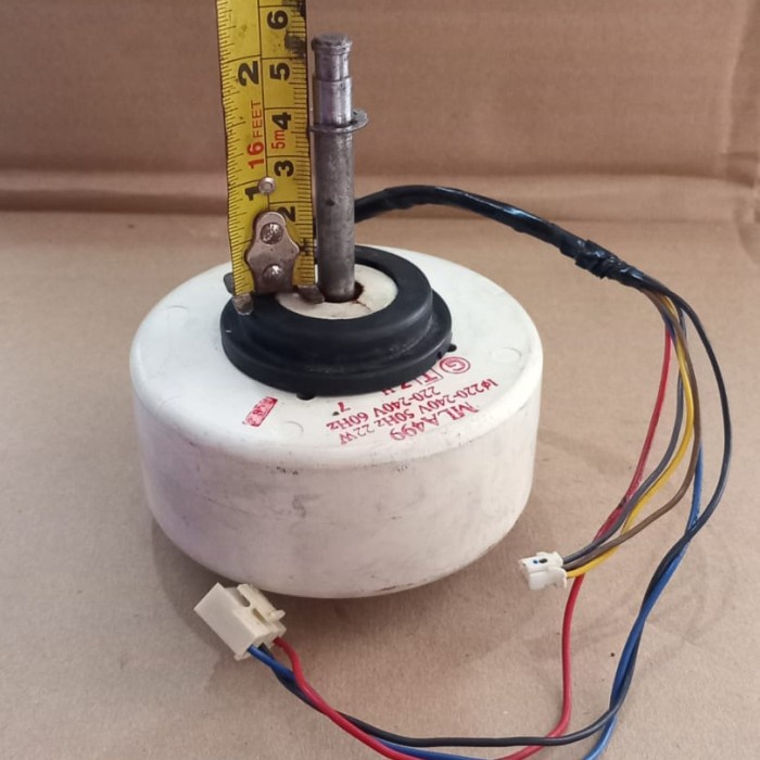 Motor Fan Indoor AC Split Sharp MLA499 Bekas Cabutan Original