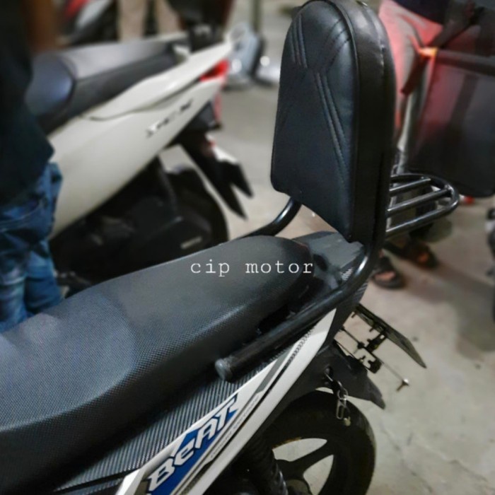 Sandaran Jok Motor Beat Karbu Old Beat Fi Pop Beat New Beat Street Deluxe 2008-2025