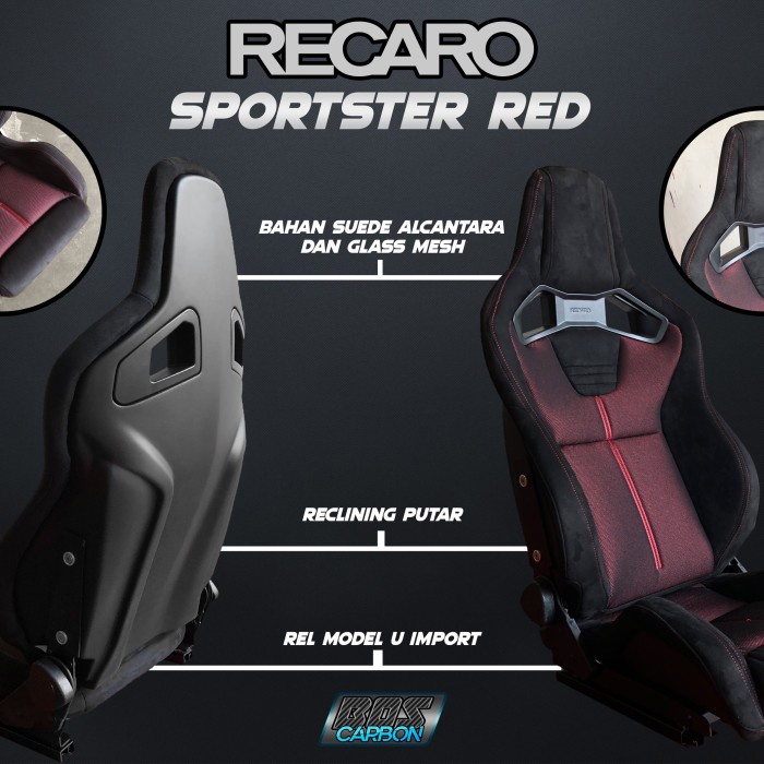 Jok racing import supercopy recaro sportster