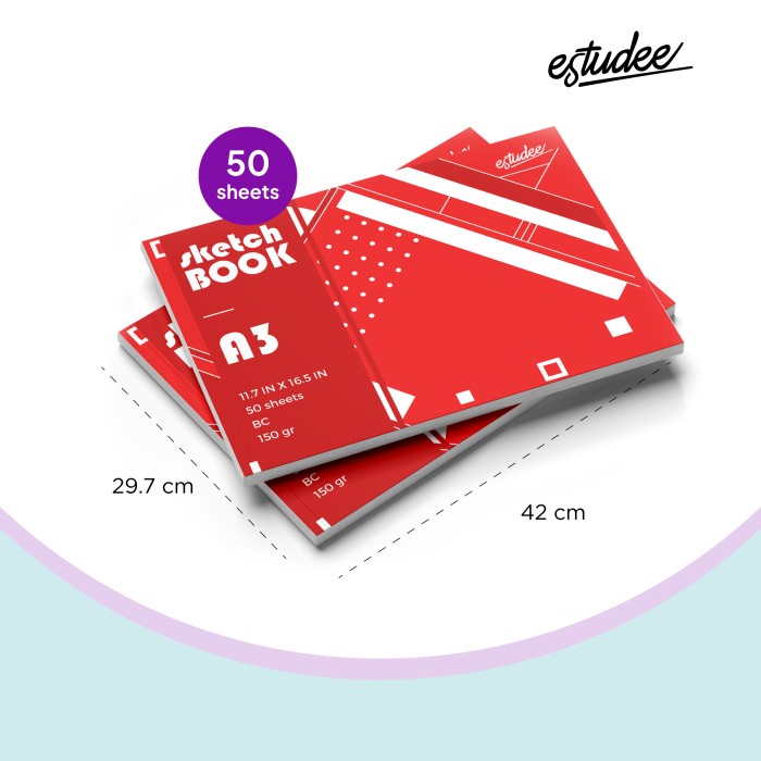 

Estudee Sketch Book A3 I