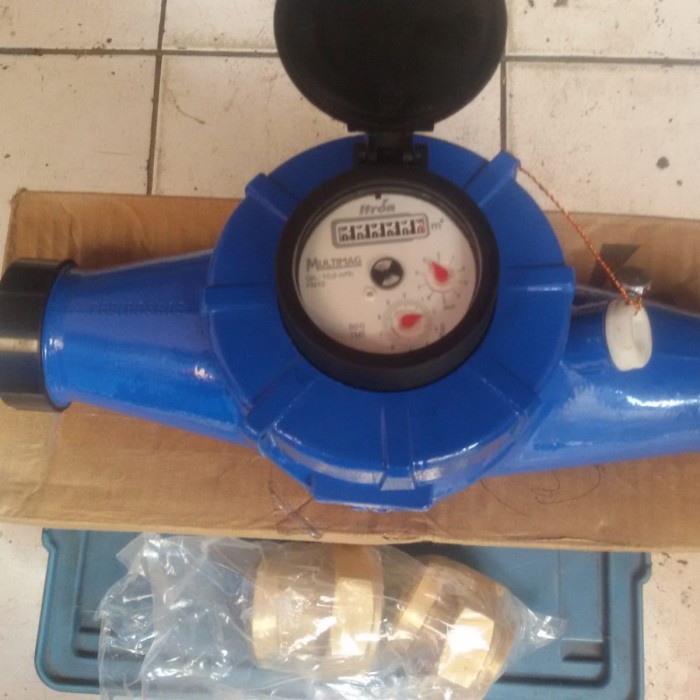 Water Meter Itron 1,5 In DN 40 mm multimag Hitam