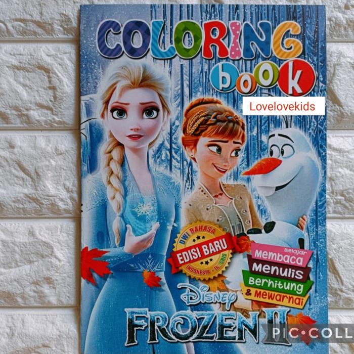 [deloth] - Buku Mewarnai Frozen Jumbo