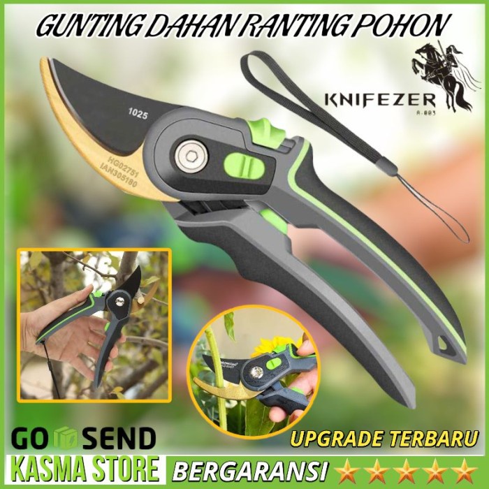 Gunting dahan kembang kayu ranting TAJAM dan TAHAN LAMA
