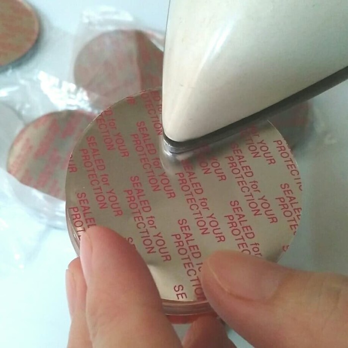 [slmn] - Seal 5cm - Segel Botol Sambal - Seal Alumunium Foil Botol Plastik PET