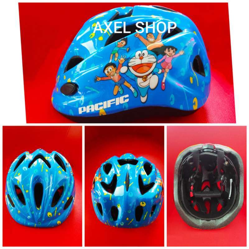Promo Helm Sepeda Anak Kecil Doraemon Ready