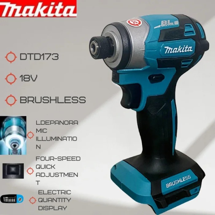 Makita DTD173 Electric Drill Tools Cordless Screwdriver Drill Ce
