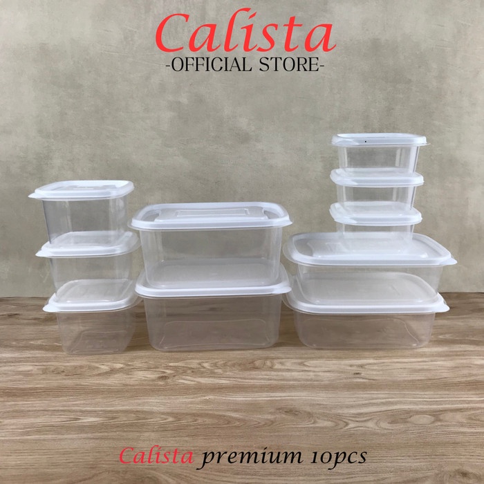 [Masih] TOPLES PLASTIK SET/FOOD CONTAINER/TOPLES KULKAS/CALISTA RUMOI SOFT SET -
