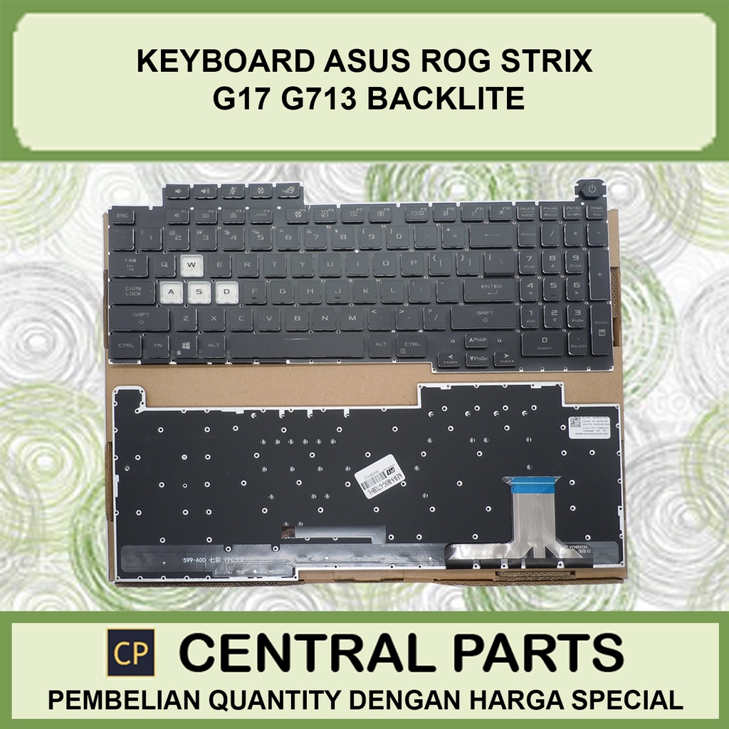 Keyboard Asus Rog Strix g17 g713 Backlight