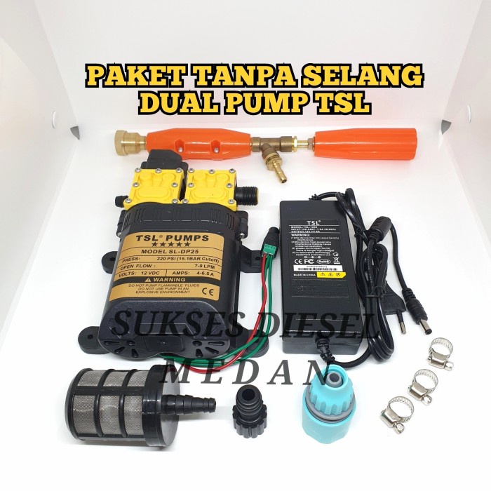 HARGA DISC - Alat Cuci Mobil AC Motor Steam Mini DOUBLEPUMP 200PSI Doorsmeer