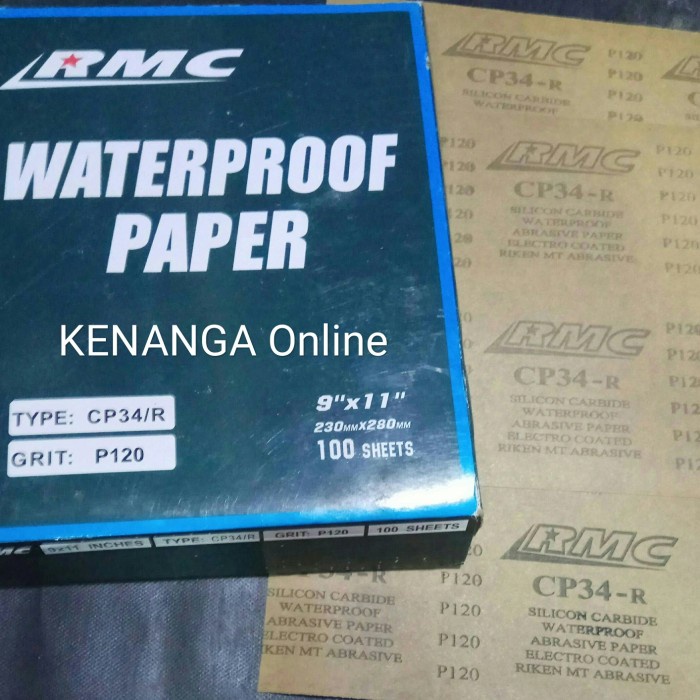 PROMO RMC CP34R Amplas duco Silicon Carbide Waterproof abrasives paper