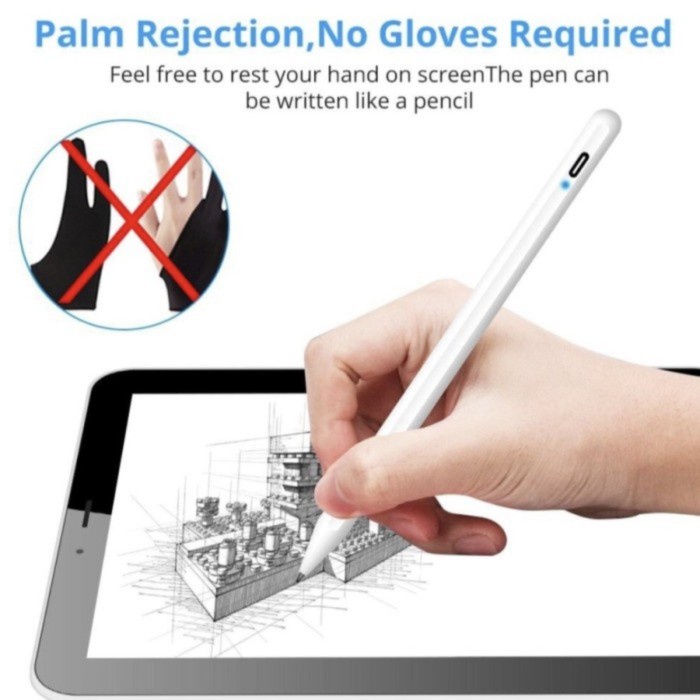 Promo Terbatas Ipad Mini 6 Stylus Pen Ipad Pencil Palm Rejection Ipad Apple Aman
