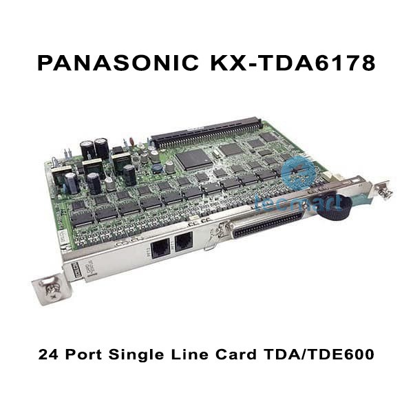 Terbatas Panasonic KX-TDA6178 / 24-Port SLT Card dengan Caller ID (BEKAS)