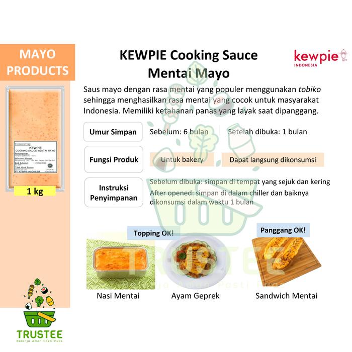 

Kewpie Mentai Mayo Mayonnaise 1 Kg Halal Best Quality