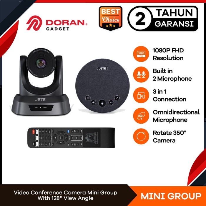 Sale Webcam Jete Mini Group Video Conference Ptz 3X Zoom+Microphone Speaker
