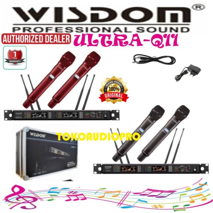 Wisdom Audio q9 Q-9 q 9 microphone wireless original