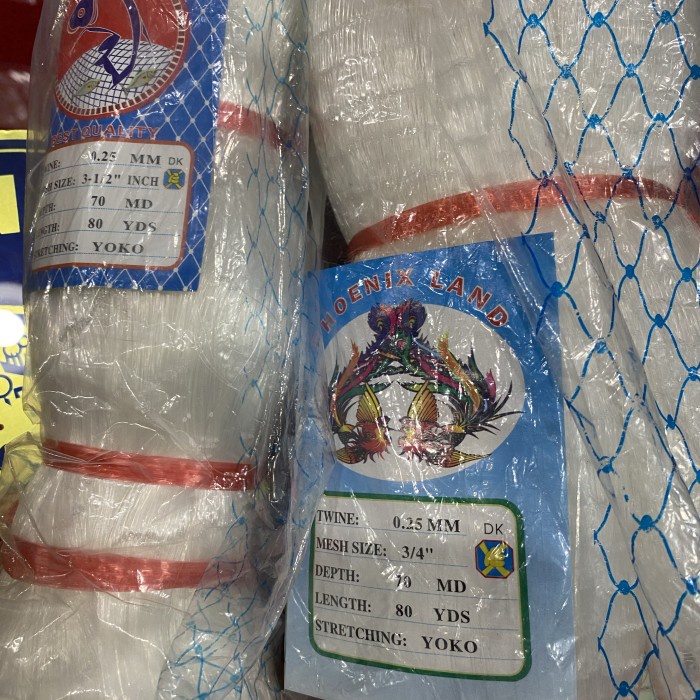 PREMIUM Jaring senar jaring ikan jaring burung jaring sawah 025 70x80 yoko
