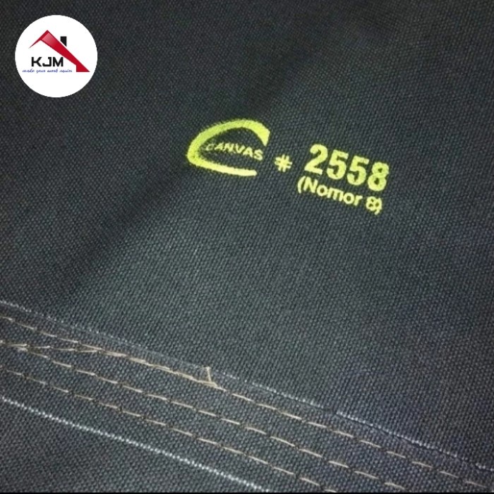 PREMIUM Terpal Canvas Terpal Kain Kanvas Tutup Box Truk Tebal Custom P x L Harga Per Meter Persegi
