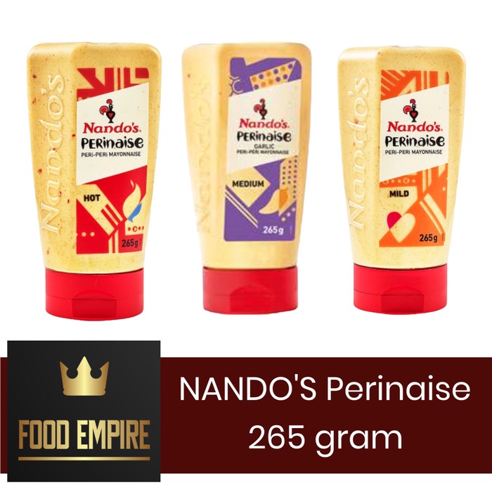 

Nando'S Perinaise 265 Gram Nandos Peri Peri Mayonnaise Best Quality