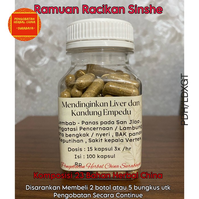 READY YAA Ramuan Obat Sinshe Cina Menyehatkan Liver dan Kandung Empedu
