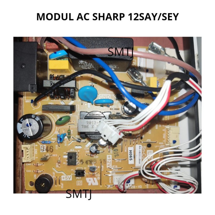 modul ac sharp ah 12say pcb ac modul ac sharp ah-a12say 1.5pk thailand