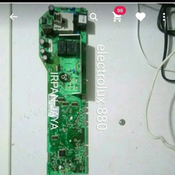 modul PCB PSU mesin cuci Electrolux ewf880 ewf 880 ew880f