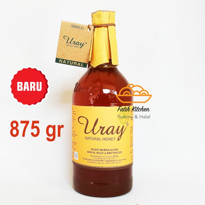 

Madu Uray 875 gr Natural Raw Honey Madu Mentah Lebah Hutan Murni