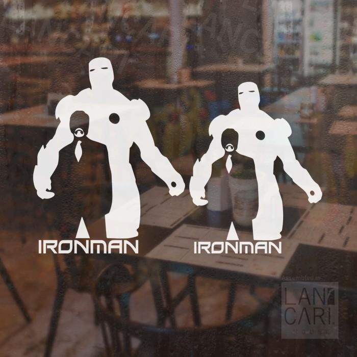 

Sticker Cutting Ironman Iron Man Vinyl Cut Stiker