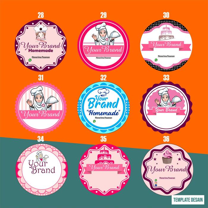 

Cetak Stiker Label Produk Bulat 100 Pcs Custom Desain