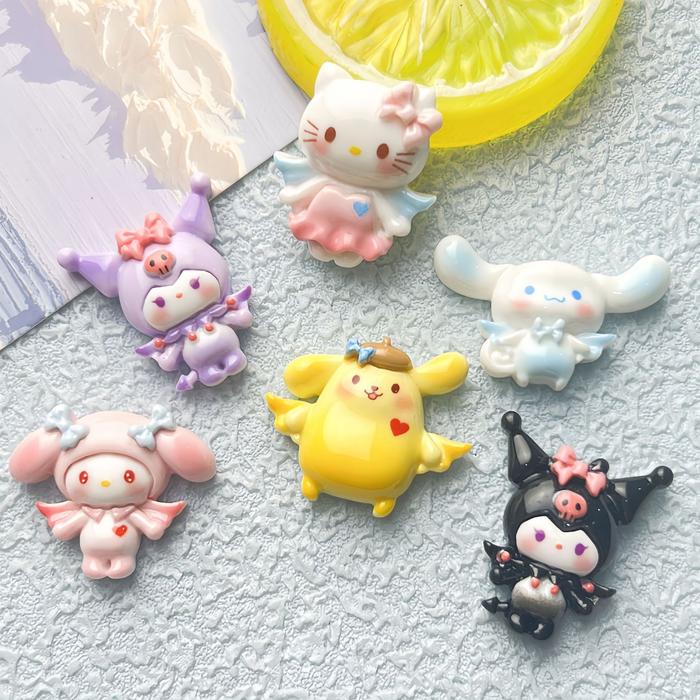 

Stiker Botol 3D Aksesoris Stiker Hp Notebook Karakter Pompurin Kuromi Melody Kitty
