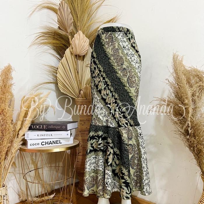Rok Duyung / Rok Plisket Duyung/ Rok Batik Duyung Kebaya Bawahan Panjang Semi Pesta Silk Wanita