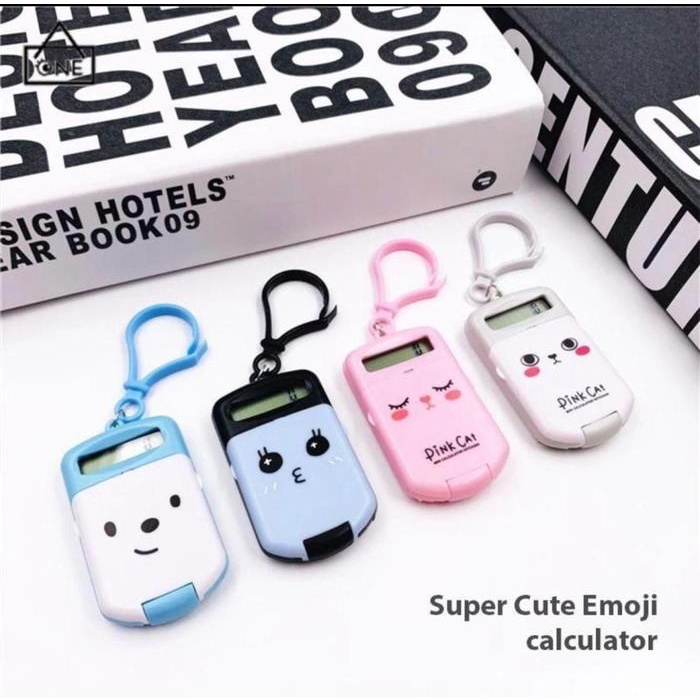 

Kalkulator Mini Gantungan Kunci Lucu Calculator 8 Digit Karakter