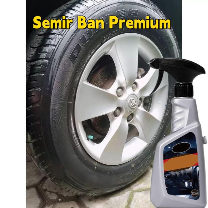 BosjieSemir Ban Mobil Motor Hitam Mengkilap Awet Tahan Lama Pengkilap Ban Super Kilap Cairan Mobil