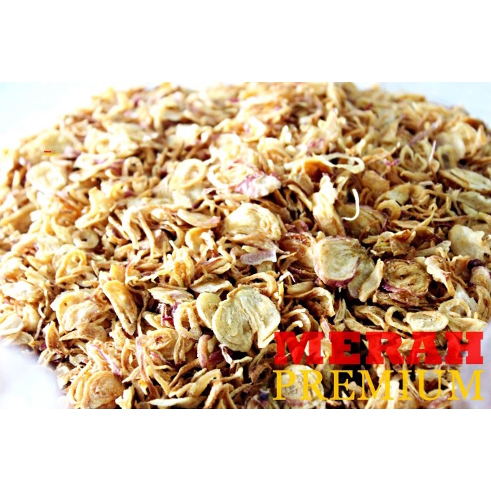 

BARANG TERLARIS 1Kg Bawang Merah Goreng Brebes Kiloan PREMIUM