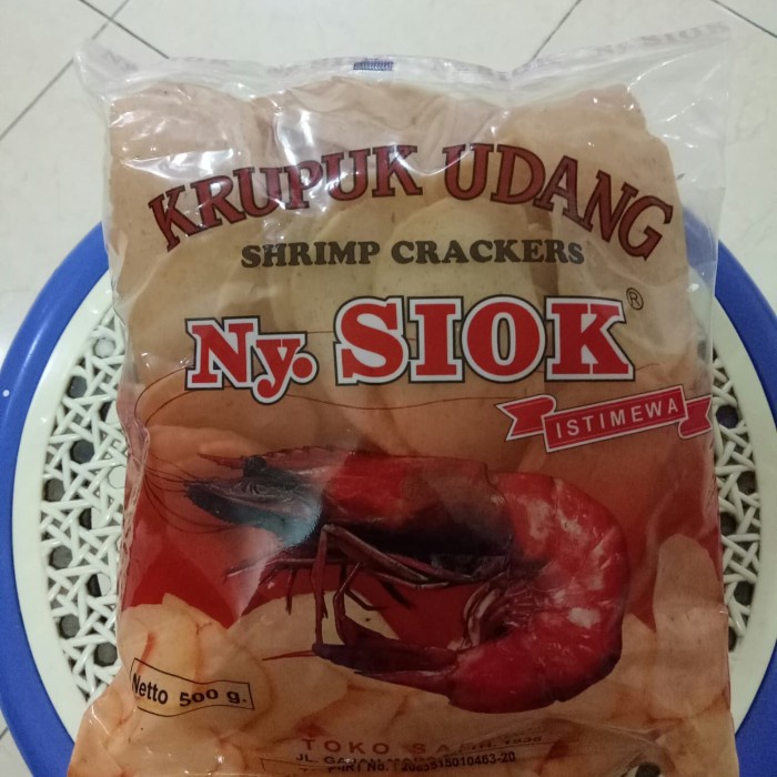 

BARANG TERLARIS Kerupuk Udang Lebar Ny Siok