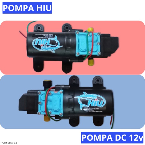 Laris Manis POMPA DC 12v HIU - SINLEADER - NIKUMA 4949 160 PSI Single Pump 5 LPM 6.5 BAR - Cocok