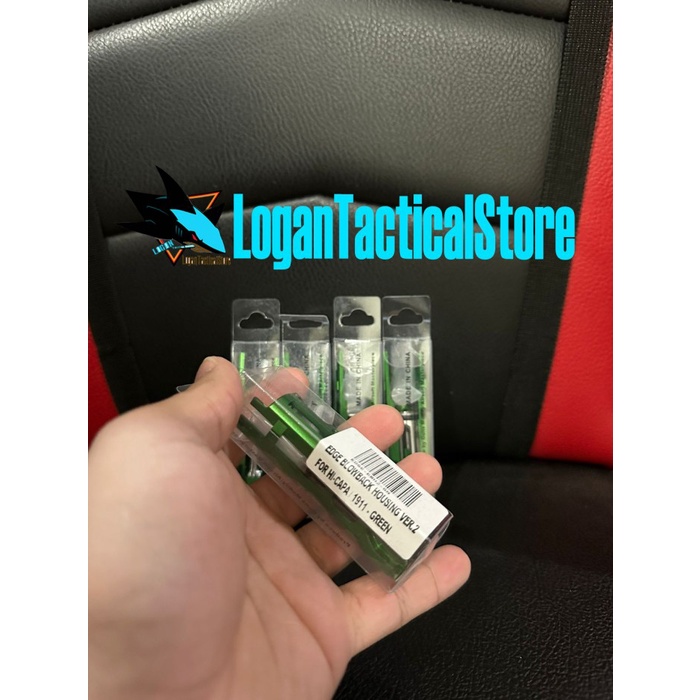 Blowback Housing EDGE ULTRA LIGHT Aluminum ver2 for Hi-CAPA/1911 Green