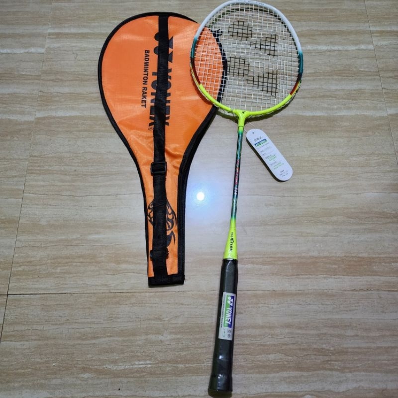 FREE ONGKIR [LOKAL] RAKET YONEX TAS 3/4 BANYAK VARIAN WARNA FREE PAKING KAYU