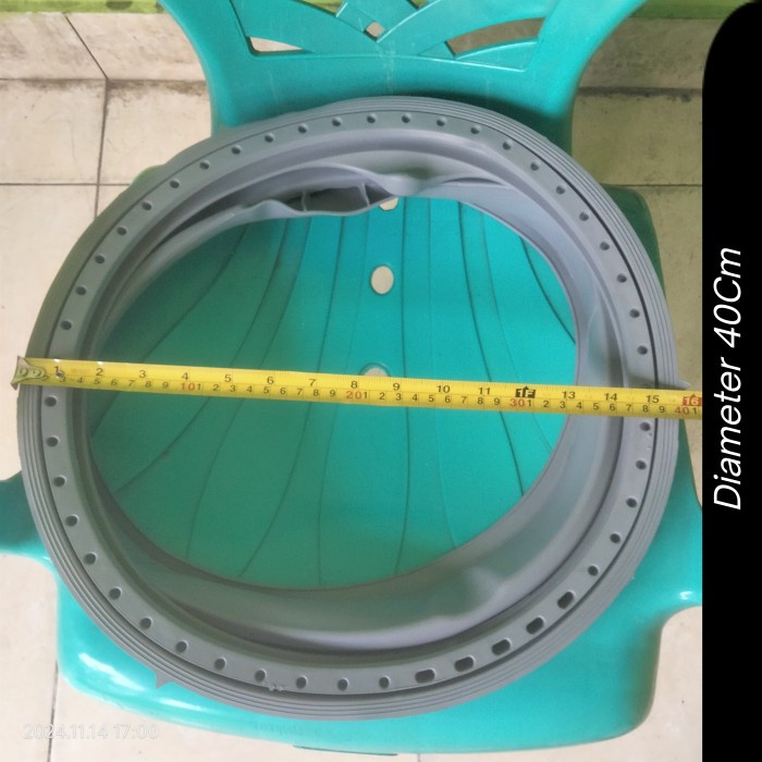 DOOR GASKET KARET PINTU MESIN CUCI ELECTROLUX EWF 8005 8025 80743