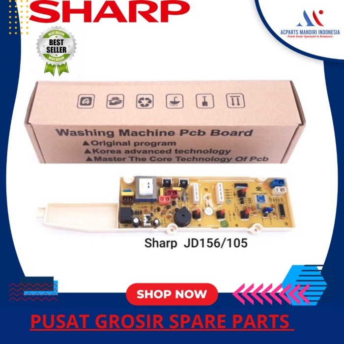 Modul mesin cuci sharp ES-F865S-P