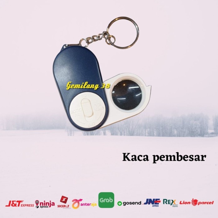 

Kaca Pembesar / Loop / Magnifier / Gantungan kunci